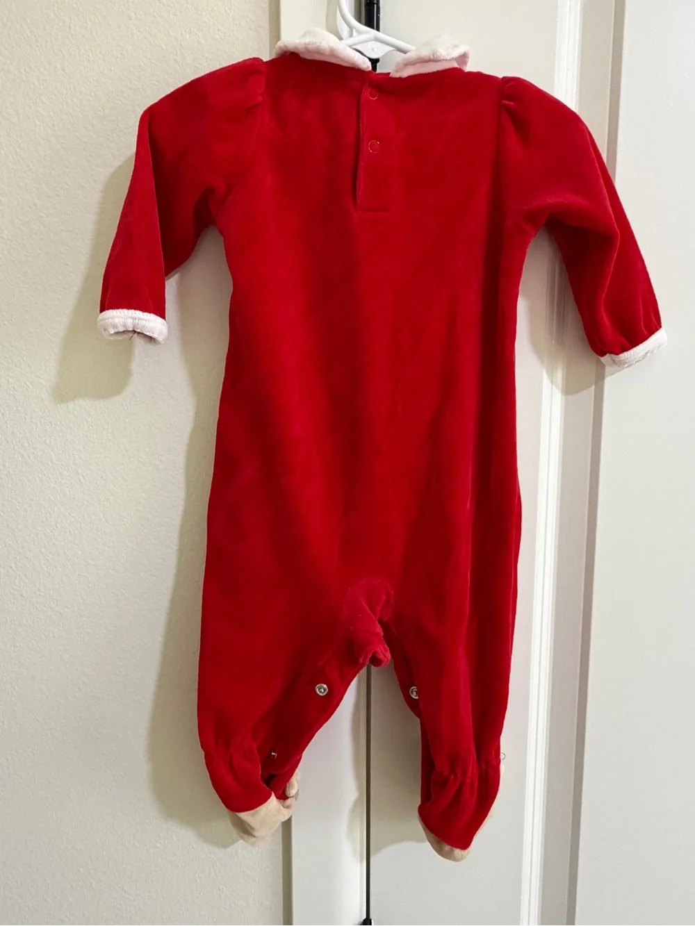 My First Christmas Red Reindeer Baby Onesie